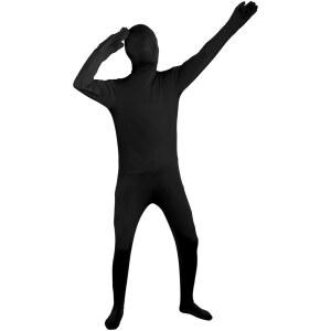 할로윈 젠타이 사라지는 스킨 블랙. 풀 수트, 디자인, 코스튬 유니 바디수트, 블랙 바디