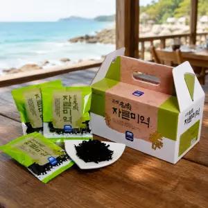 완도 자른미역 세트 자연건조 소포장 20g 10봉 선물세트