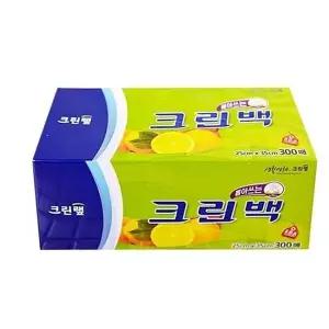 비닐수납백 티슈스타일포장 주방용봉지팩 300매