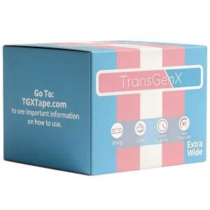 TransGenX 4인치 초광폭 FTM 가슴 바인딩 테이프 롤 - 베이지 | 4인치 초광폭 16피트 베이지 코튼 롤. 땀에 강하고 방수되는 소재로, 이음새가 적어 가슴 부분이 더 풍성하게 보입니다.