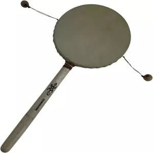 폭 5인치 밸런스 드럼 몽키 타악기 - World Percussion USA의 고급 처리된 염소 가죽 헤드로 협응력 음향