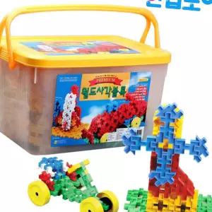 (다올)프리미엄 월드사각블럭 블록완구