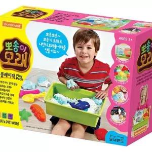 (다올)도너랜드 클레이 플레이팩 뽀송이모래 48747 아이들 유아 선물
