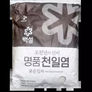 천일염 (백설 굵은입자 10K) 가 업소용상품 뷔페식당 깍두기