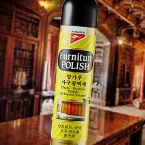 (다올)가구광택 스프레이 420ml 캉가루 가구보호 코팅 왁스