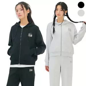 체이스컬트 Point 자수 후드 ZIP-UP JUMPER/2Color - 멀티