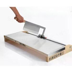 면 절단기 국수 반자동 작두 철판 반죽칼 우동 반죽 작은