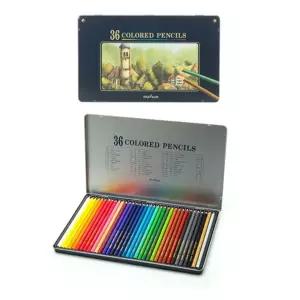 36색 틴케이스 고급 색연필 컬러링 북 수채화
