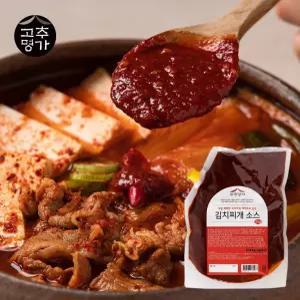 서치C3 식당업소용 김치찌개양념장 김치찌개양념 양념 김치찌개 소스 2kg 가정용 생활
