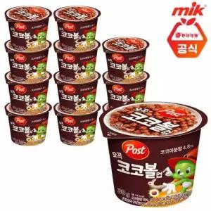 포스트 오곡코코볼 컵 시리얼 30g x 12개
