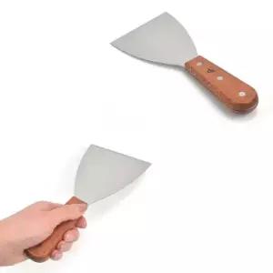 반달헤라 스텐 스페치 철판 해라 스크래퍼 뒤집개 21.5cm 14호