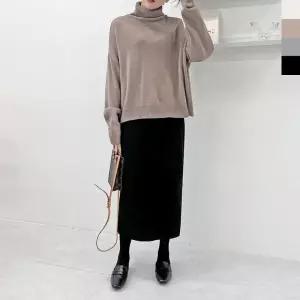 목폴라 티셔츠 패션 캐쥬얼티 반팔티 반목 목티 여자