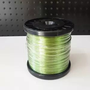 칼라공예철사-연두색(대용량 두께1.2mm 길이165M) 컬러 용철사 만들기재료 만들기 공작용
