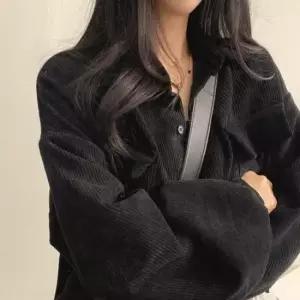 루즈핏 골덴 셔츠자켓 여성 가을겨울 데일리룩