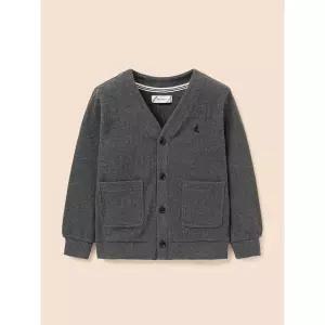 [BEANPOLE KIDS] 와플소재 져지 가디건  애쉬 (BI6841U044)