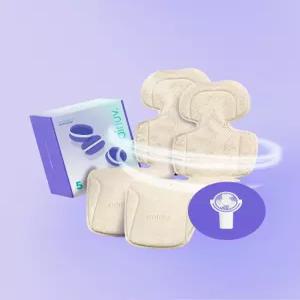 [1+1]폴레드 에어러브5 마카롱 무선리모콘 통풍 쿨시트 유모차 카시트 라이너 (보조배터리 미포함)