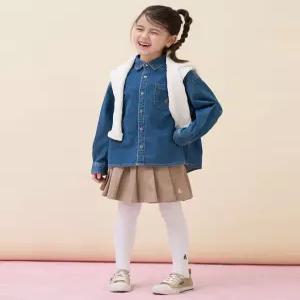 빈폴 키즈 BI6164U04P 아동 셔츠 유아 루즈핏 데님 블루 5857998