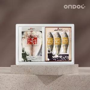 [온도씨][바로배송][온도씨]제주수산물 선물세트 모둠 3호 (옥돔 왕대 3미/참조기 대 6미/총1.3kg내외)