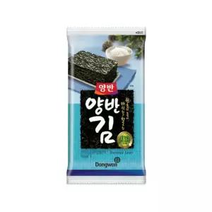[동원] 양반김4호 도시락김(8매x8봉)x5개/총40봉