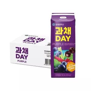 [보리보리/연세우유]연세우유 과채데이 퍼플 190ml 24팩
