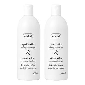 지아자 산양유 크리미 바디워시 500ml×2개 민감한피부