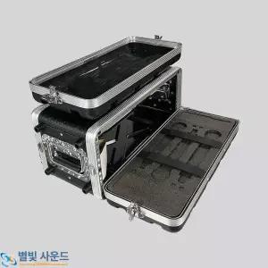 음향장비 믹서랙 케이스 믹서 콘솔 무선 휴대용 이동식 마이크 보관 무대 캐비넷 하드 방송