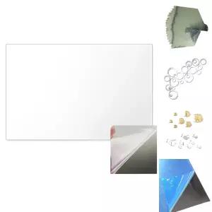 안전거울지 접 착 40x60cm (A2)/시트지/포인트/스티커/거울/유리/욕실/벽/인테리어/필름지/화장/화장실/안