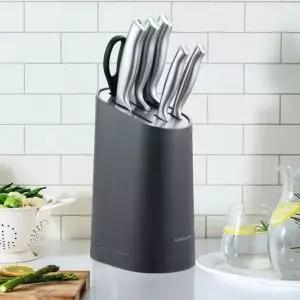 [락앤락][본사] 독일산 하이카본스틸 셰프컬렉션 분리세척 칼블럭 (7종)