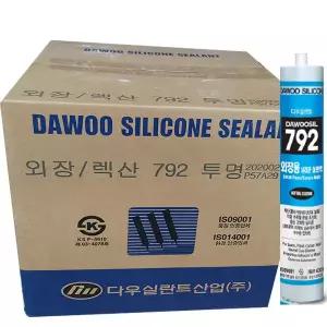 메온셀 다우실란트 792렉산 외장용실리콘 270ml 외부 씰링 카트리지 1박스 25입