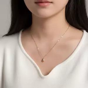 쁘띠 그라비에 조약돌 목걸이 데일리 여자 친구 생일 14K 기념일 선물 심플