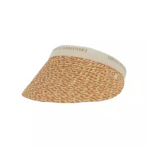 [헬렌카민스키] 26SS 라피아 비앙카 썬바이저 썬캡 HAT52491 SALMON MELANGE NATURAL