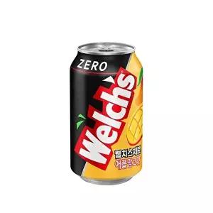 [농심]웰치스 제로 애플망고맛 355ml x 24개