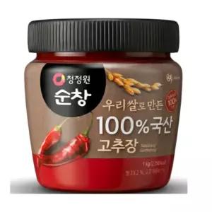 청정원 순창 100% 국산고추장 1kg 1개
