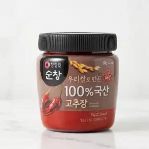 청정원 순창 우리쌀로만든 국산 고추장 1kg
