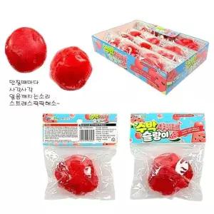 신상품 수박 샤베트 슬랑이 1개 수박스퀴시 수박슬라임 수박주물럭 수박스트레스볼 수박말랑이