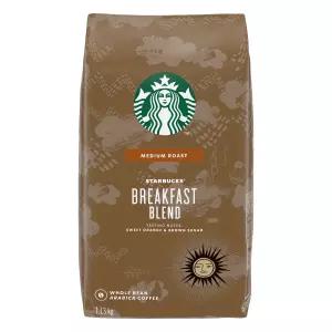 스타벅스 브랙퍼스트블렌드 홀빈커피 미디움로스팅 가벼운바디감  1.13kg