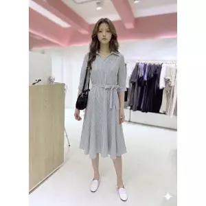 [롯데백화점]SOUP 셔츠형 롱  원피스  SC5OP36A