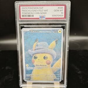 피카츄 X 반 고흐   PTCG 수집 카드 PSA 등급  그레이 펠트  SVP En 085 Gem Mt 10 수집가용