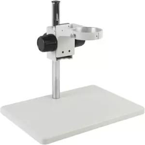 산업용 쌍안경 삼안 현미경 카메라 스탠드 홀더 암 브래킷 76mm 범용 360 회전 유지보수 작업대(E)