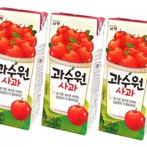 (다올)남양 과수원 사과 음료 190ml 48팩(24팩x2박스)