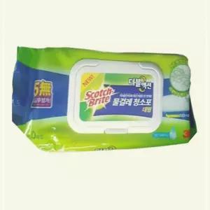 3M 더블액션 물걸레청소포 대형20매입 학교 관공서 밀대걸레 올터치 클립형 호환