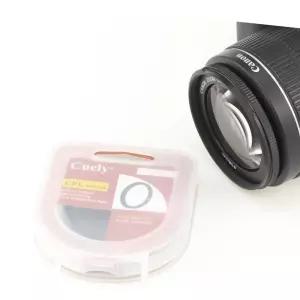 소니 CPL 필터 호환 편광 카메라 렌즈 DSLR 알파 52mm 니콘