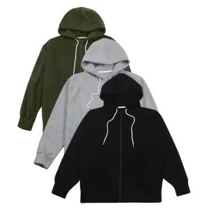 [모로엠] 남성 후리스 데일리 아노락 후드집업 5C-JUW-Q058