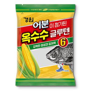 [경원] 어분 옥수수글루텐6 민물떡밥 붕어 잉어 향어 떡밥