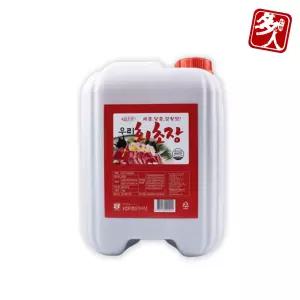 (다인) 우리 회초장 말통 13kg 아주존 맷돌표 초고추장