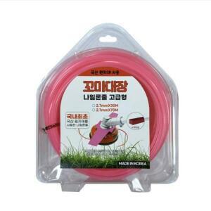꼬마대장 더블커터 예초기 국산 나일론줄 2.4MMX70M
