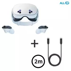 메타 퀘스트 3S meta quest 3s 256GB+ USB3.2 Gen2 C to C타입 20Gbps 100W 고속충전 PD 케이블 2m