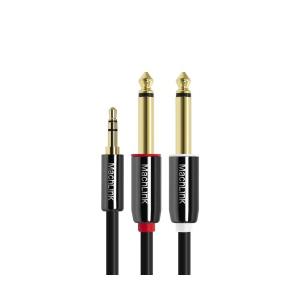 마하링크 3극 3.5mm 스테레오 to 5.5 모노 Y형 변환 케이블 (ML-SY6015, 1.5m) /밀알