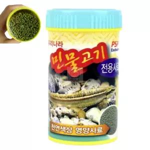 사랑하우스 민물고기 전용사료 100g 민물고기키우기 물고기용품