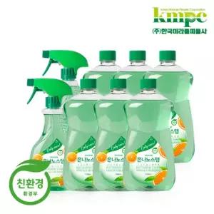 은나노스텝 시즌3 다용도세정제 550ml 2개+리필 1,100ml 6개